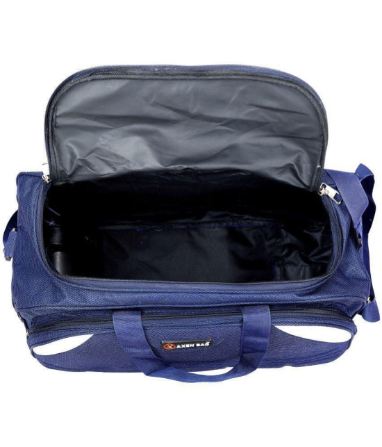 AXEN BAGS - Blue Polyester Duffle Trolley - Onesize