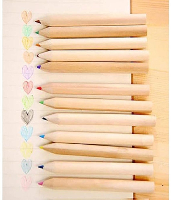 12 COLOURING PENCILS SET,