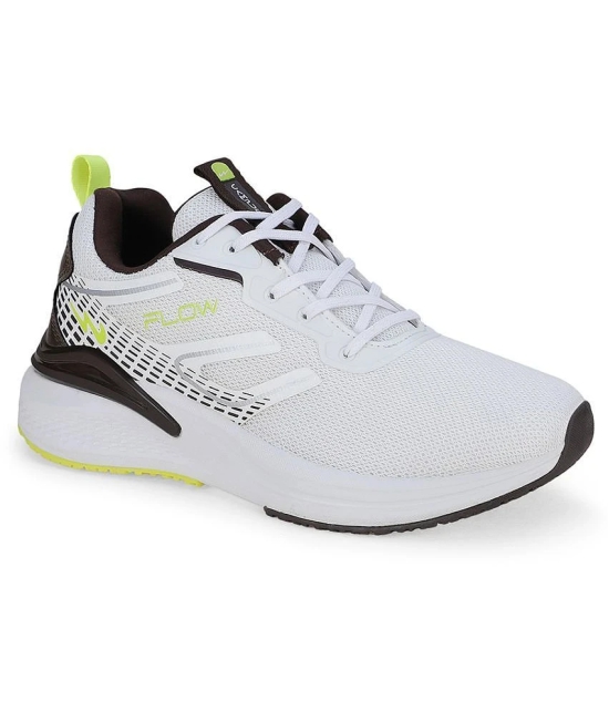 Campus - FLOW PRO White Mens Sports Running Shoes - None