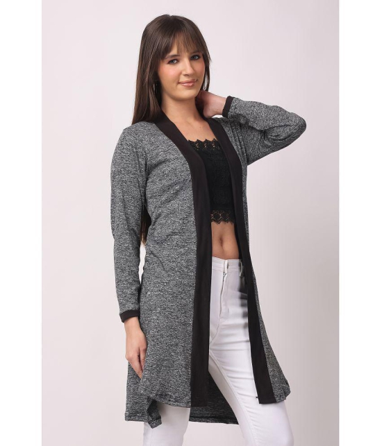 Affair Woollen Womens Shrugs - Grey ( Single ) - None