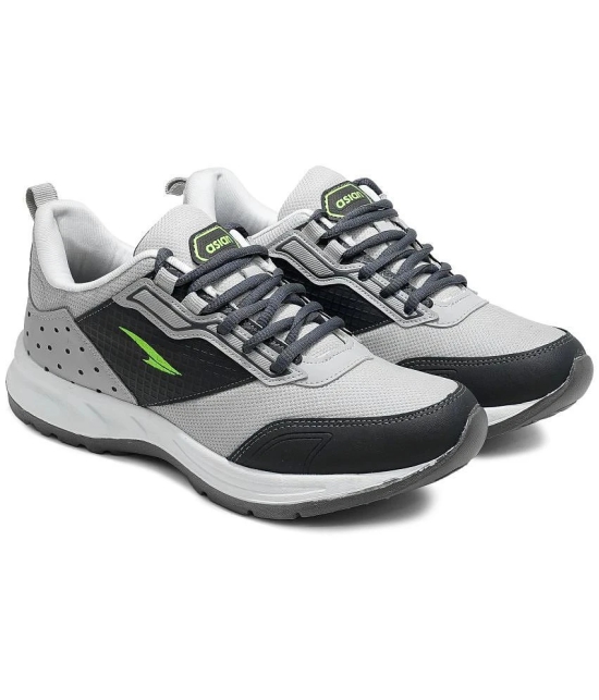 ASIAN PLATINUM-02 Light Grey Mens Sneakers - None