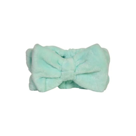 Headband with Bow - Blue