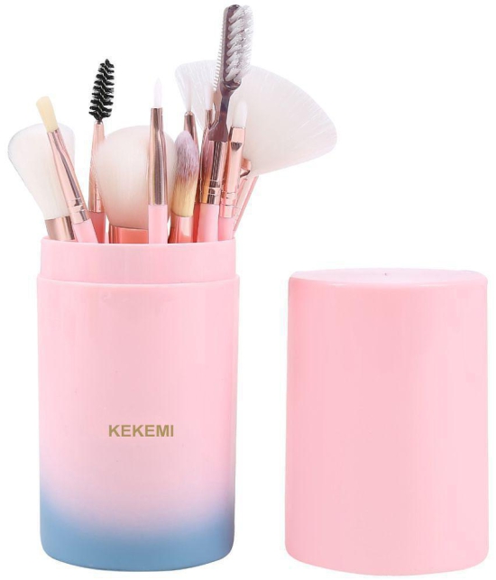 KEKEMI Pink-Blue Brush Set 12 Pcs 185 g