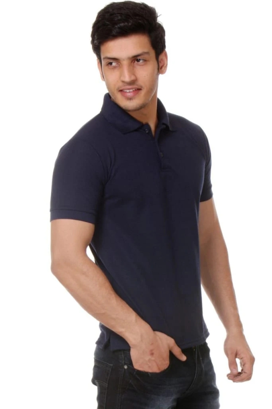 Glammore Men's Cotton Athleisure Polo T-Shirt