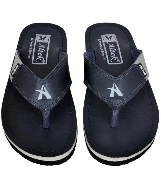 Altek - Navy Men's Thong Flip Flop - None