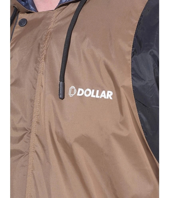 Dollar Brown Nylon Mens Rain Suit ( Pack of 1 ) - L