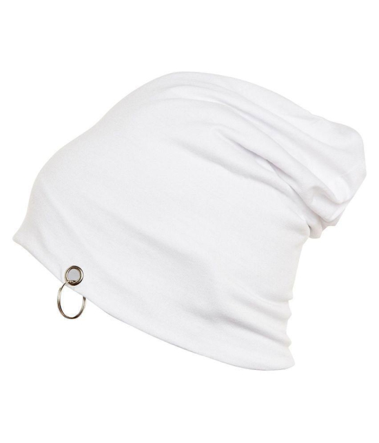 Vimal Jonney White Cotton Caps - White