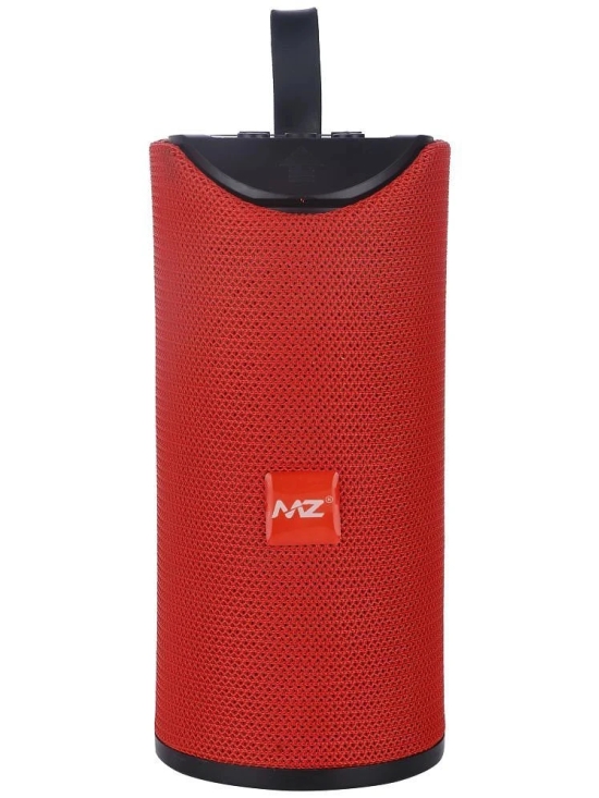 MZ M211 10 W Bluetooth Speaker Bluetooth V 5.0 with SD card Slot Playback Time 6 hrs Red - Red