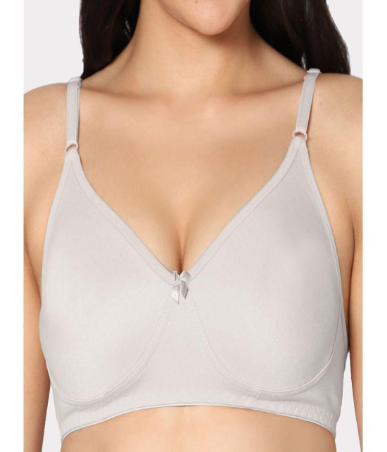 IN CARE LINGERIE - White Cotton Non Padded Women's T-Shirt Bra ( Pack of 1 ) - None