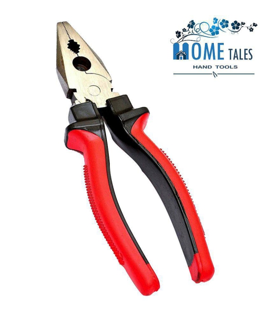 HOMETALES Sturdy Steel tools hardware Combination Plier 8-inch for Home & Professional Use and Electrical Work