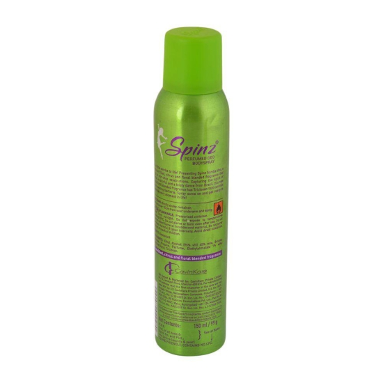 Spinz Samba Deodrant 150 Ml