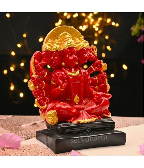 ServDharm Resin Lord Hanuman Idol ( 15.24 cm )