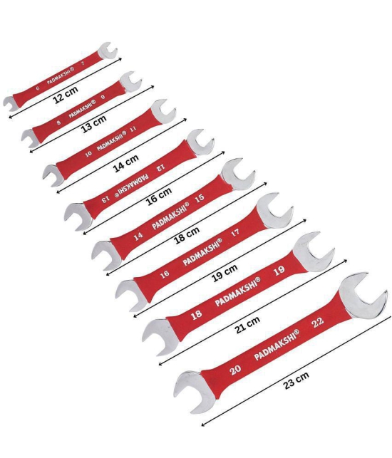 Padmakshi Open End Spanner Set of 8 Pc