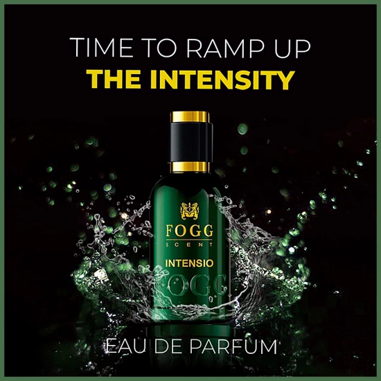 Fogg Intensio Scent Eau De Parfum, Men's Perfume - Long-Lasting Fresh, Exotic & Soothing Fragrance, 100 Ml