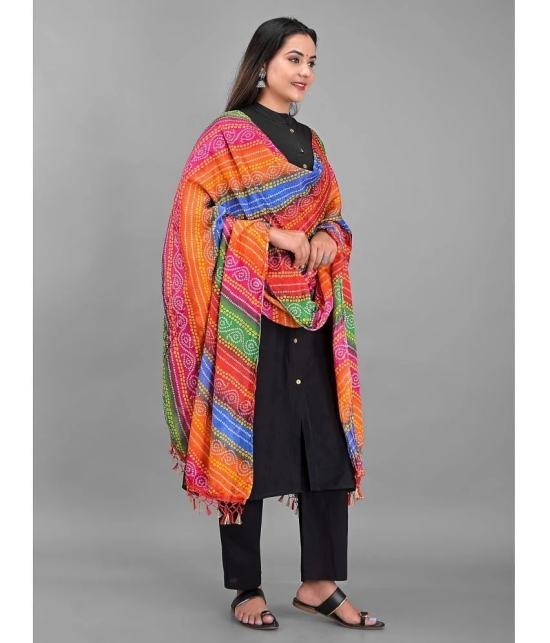 Apratim - Multicoloured Silk Womens Dupatta - ( Pack of 1 ) - Multicoloured