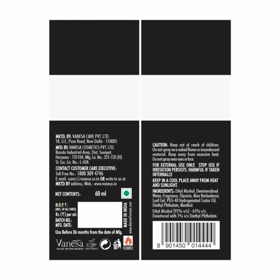 Black code 60ml and Black code 60ml (Pack of 2)