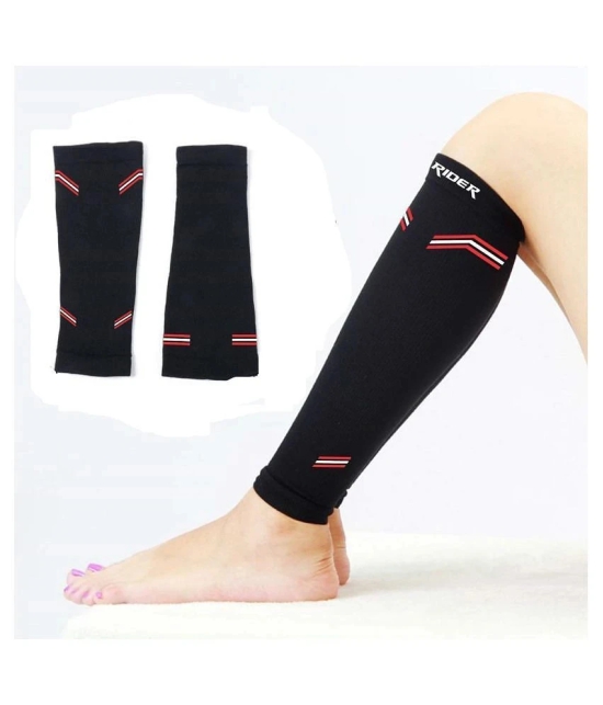 Just Rider Black Calf Support - XL