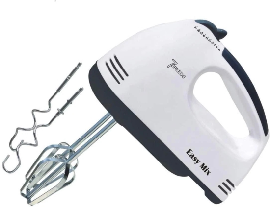 Uttamrobotics Hand Mixer - 7 Speed Egg Beater with Cream Beater