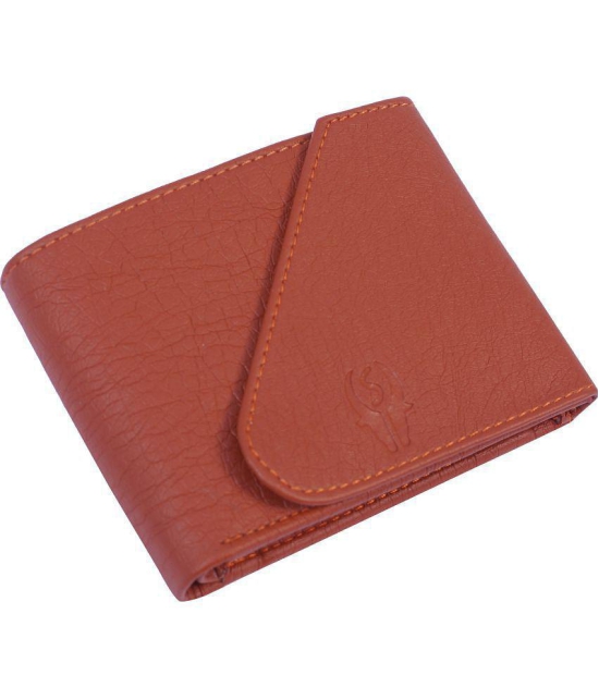 samtroh - PU TAN Mens Regular Wallet ( Pack of 1 ) - Tan