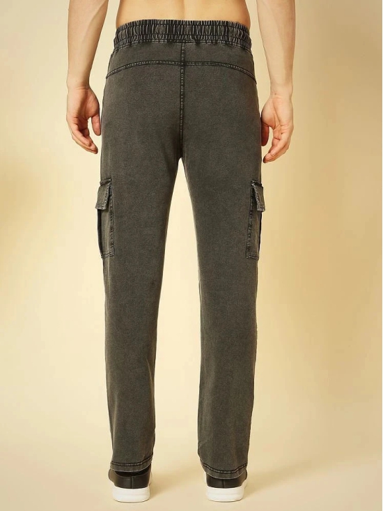 ENSPYR Black Cotton Mens Trackpants ( Pack of 1 ) - None