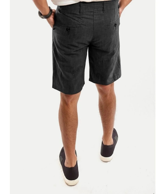 Radprix Black Cotton Mens Shorts ( Pack of 1 ) - None