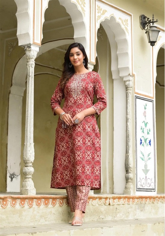 Beautiful and Simple Daily wear Kurta set With Dupatta and Bottom-XXL