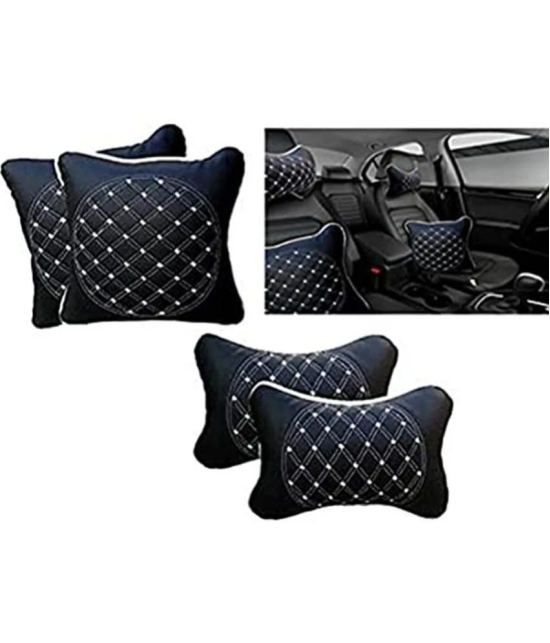 PENYAN Seat Pillows Set of 4 Black