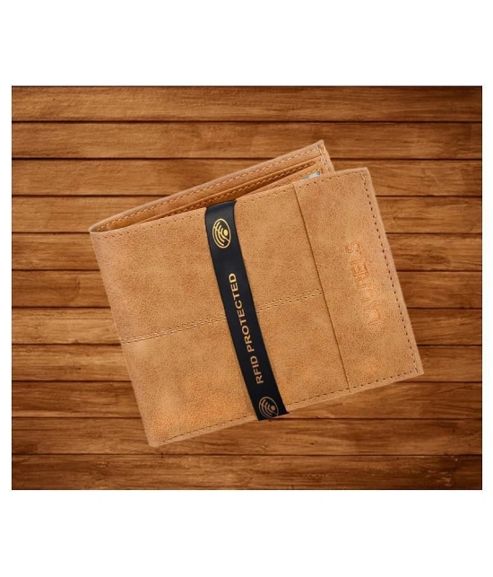 Laurels PU Beige Casual Regular Wallet