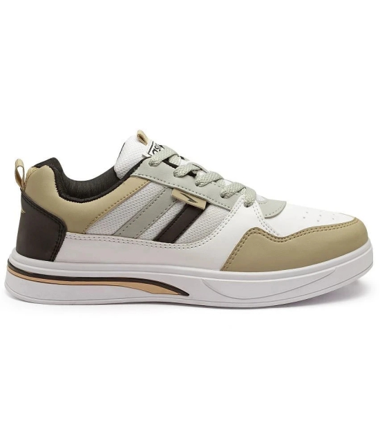 ASIAN SYDNEY-02 Beige Mens Sneakers - None