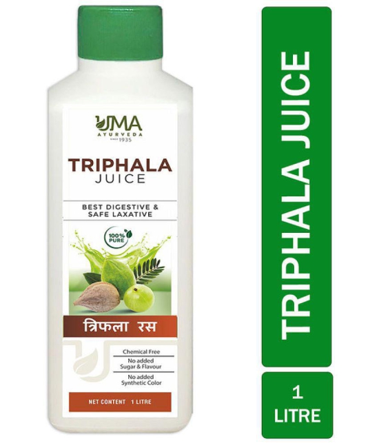 Uma Ayurveda Triphala 1000 ml Useful in Digestive Health General Wellness, Immunity, Pain Relief