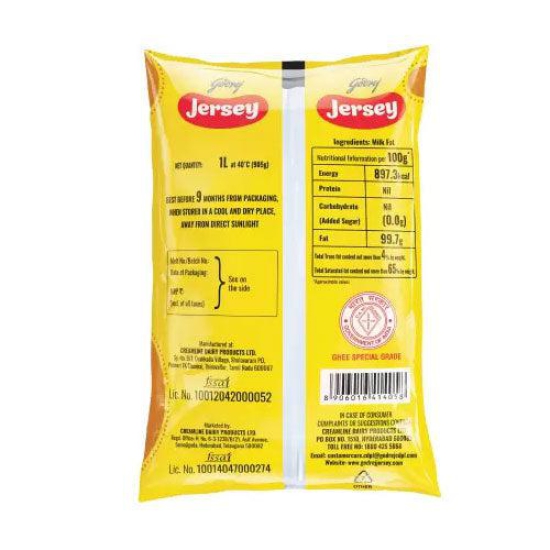 Godrej Jersey Ghee-Jersey ghee- 500 ml bottle