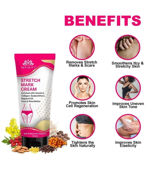 Intimify Stretch Mark Cream, Stretch Mark Remover Cream, Firming Cream, 50 Gms