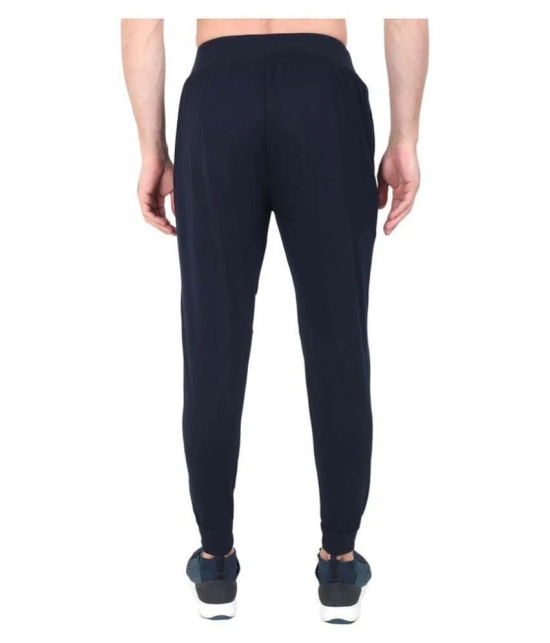 Zeffit Navy Cotton Blend Joggers Single - XL