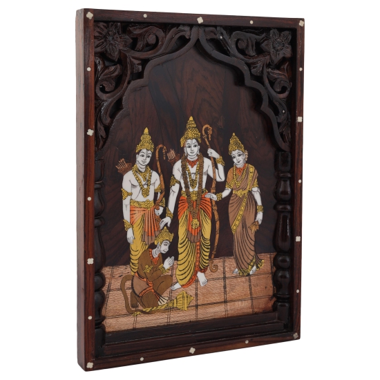 Rosewood Mantapa Arch Narasimha Panel