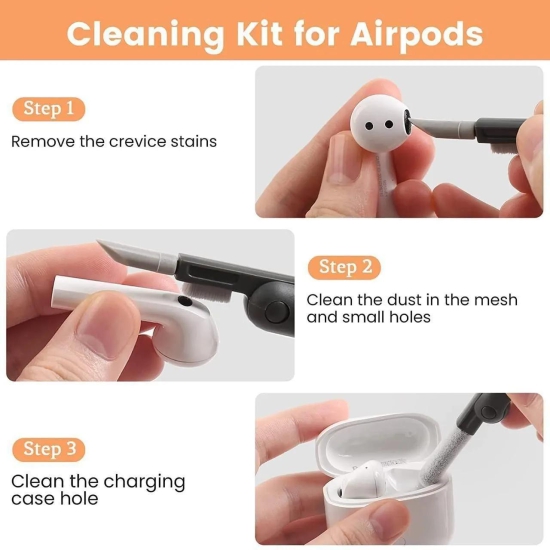 7 in 1 Electronic Cleaner Kit with Brush-Free Size