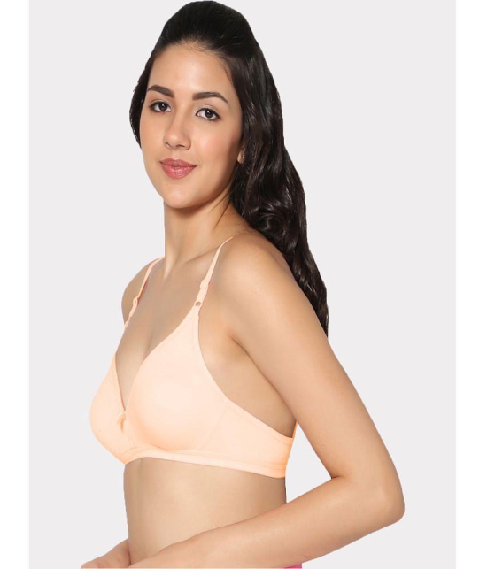 IN CARE LINGERIE - Multicolor Cotton Non Padded Women's T-Shirt Bra ( Pack of 2 ) - None