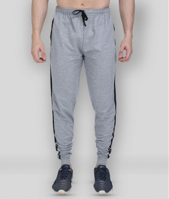 Neo Garments - Light Grey Cotton Blend Mens Trackpants ( Pack of 1 ) - 7 XL