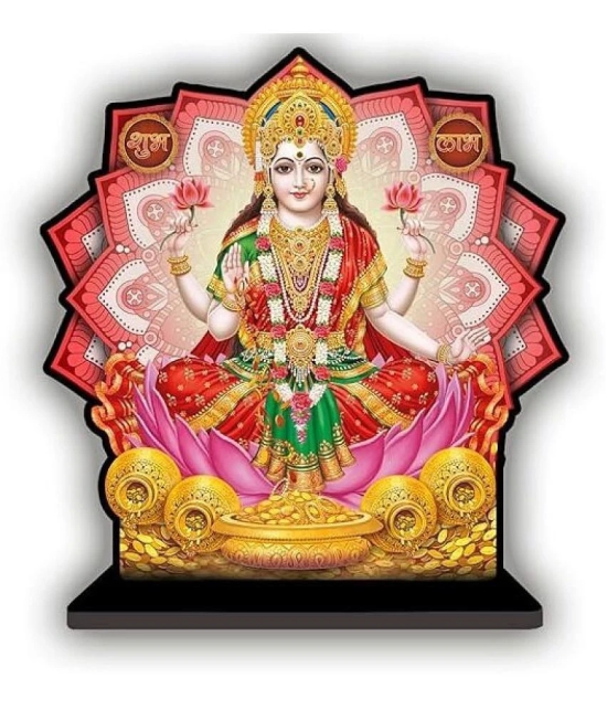 Saf Wood Laxmi Ganesh Idol ( 28 cm )