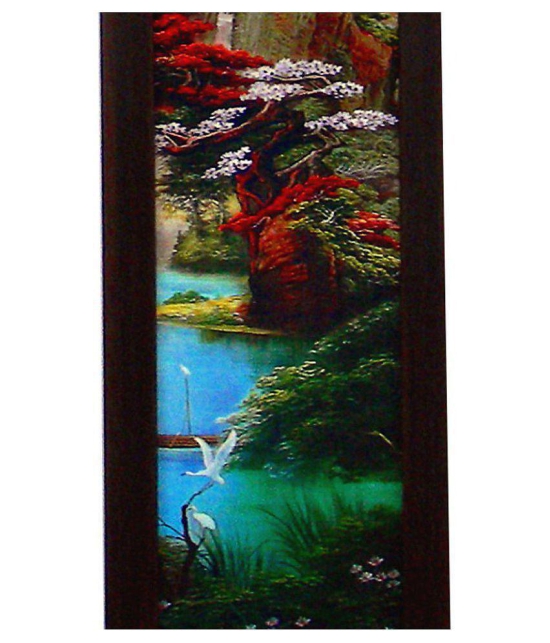 Indianara Synthetic Painting With Frame