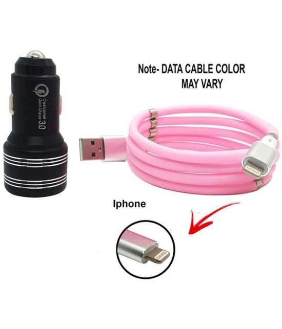 AutoPowerz Car Mobile Charger Car USB & Cable Black