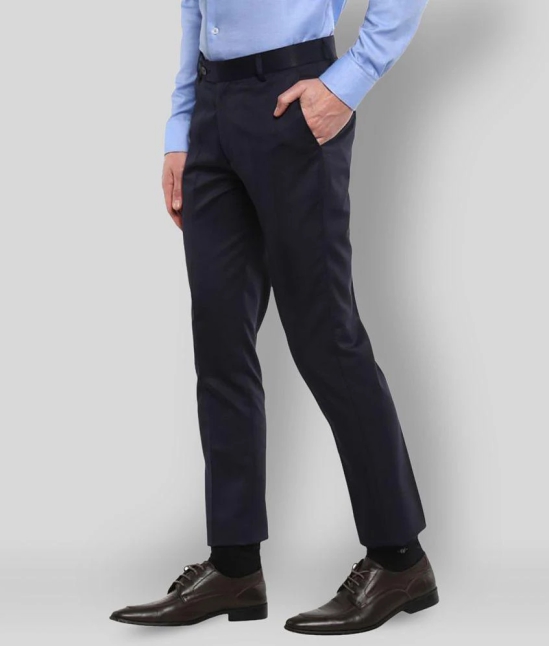 Inspire Clothing Inspiration - Blue Polycotton Slim - Fit Mens Formal Pants ( Pack of 1 ) - None