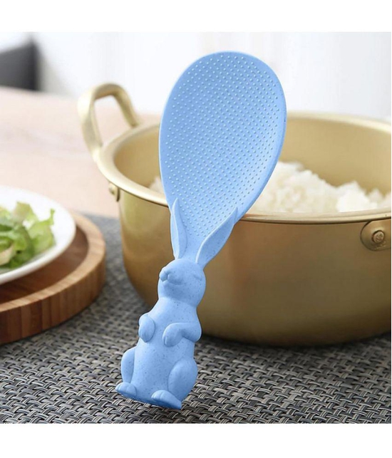 TISYAA - Blue Virgin Plastic Spreader Spatula ( Pack of 1 ) - Blue