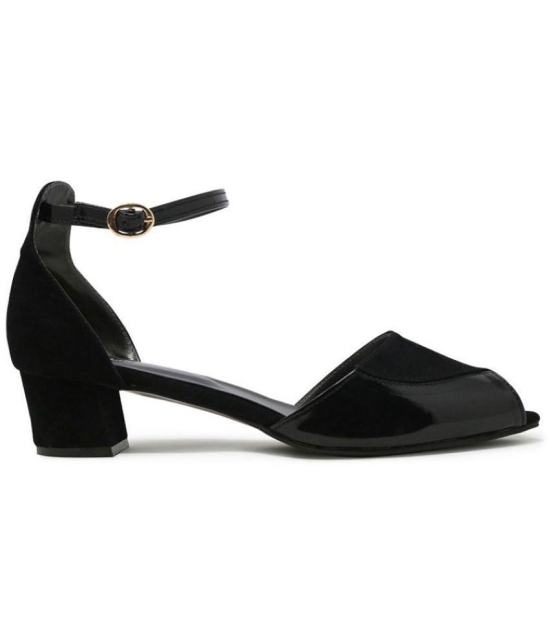 MARC LOIRE - Black Women's Peep Toes Heels - None