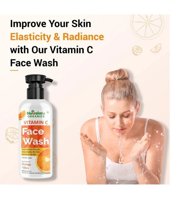 Nutrainix Organics Vitamin C Brighten Face Wash 100 mL