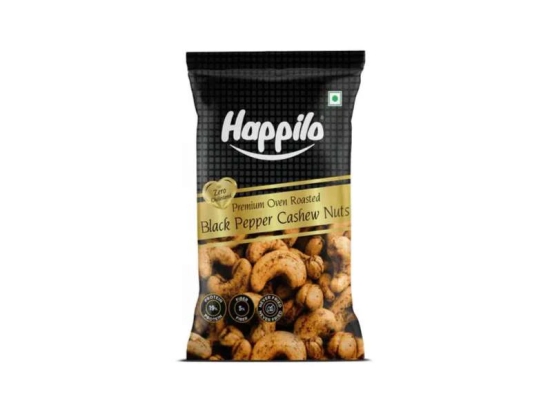 Happilo Smart Snack Black Pepper Cashews 18g