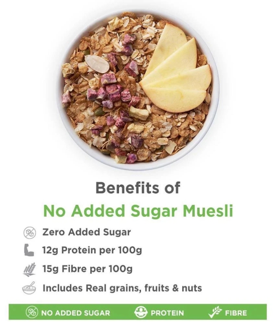 True Elements No Added Sugar Muesli 400 gm