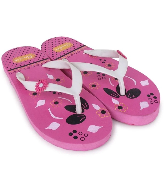 Phonolite Pink Womens Flip Flop - None