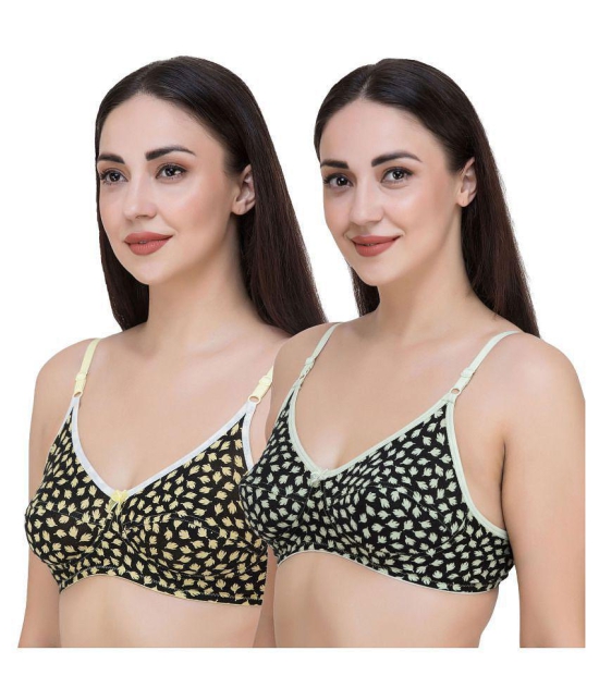 Fasense Cotton T-Shirt Bra - Multi Color - 32D