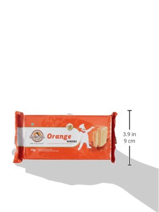 GourmetS Delite Gourmet Delite Orange Wafer, 75 Gm