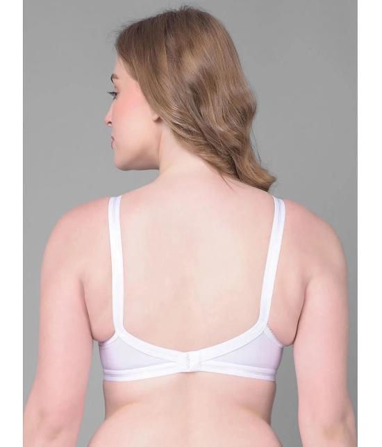 Dollar Missy White Cotton Non Padded Womens Everyday Bra ( Pack of 1 ) - None